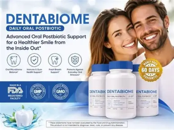 DentaBiome oral health supplement bottle